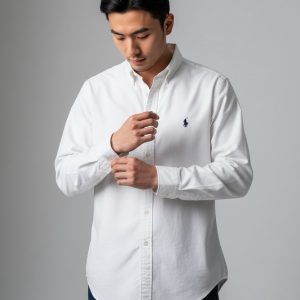 Chemise Oxford en Coton Blanc - Ralph Lauren
