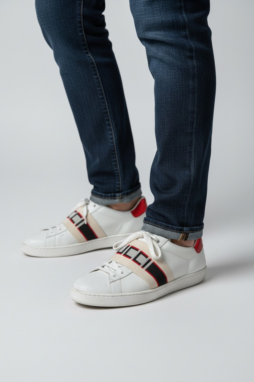 baskets-ace-blanches-avec-bande-web-gucci
