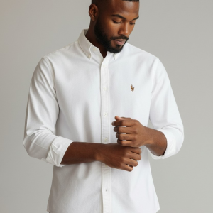 Chemise Oxford en Coton Blanche - Ralph Lauren
