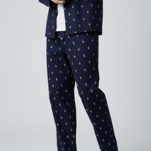 Pantalon All-Over en Coton Bleu Marine - Ralph Lauren