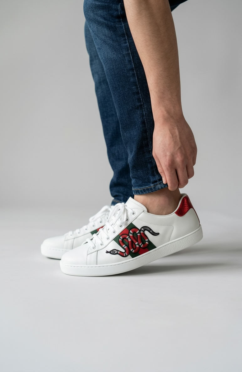 baskets-ace-blanches-en-cuir-gucci
