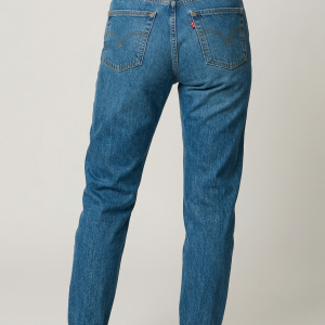 Jean Levi's 501 en Denim Bleu Coupe Droite