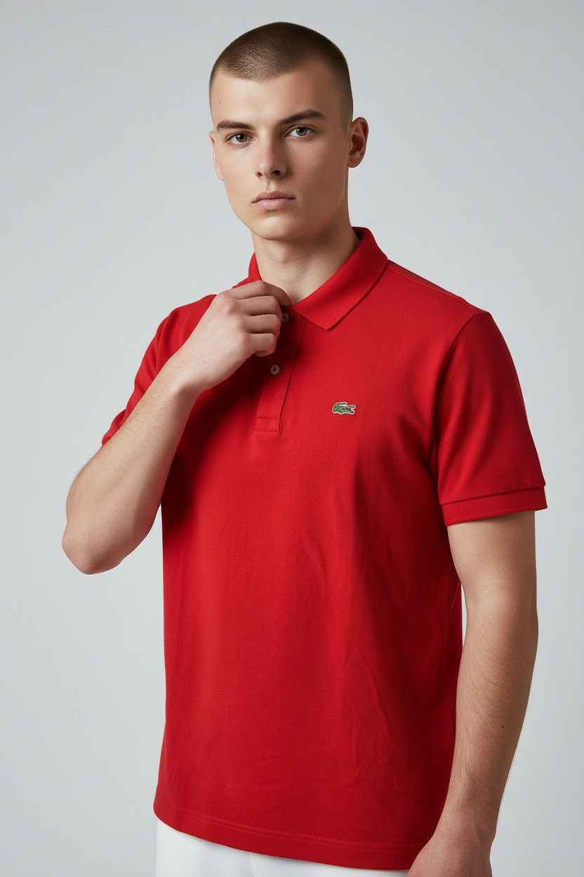 polo-brode-en-coton-rouge-lacoste-2