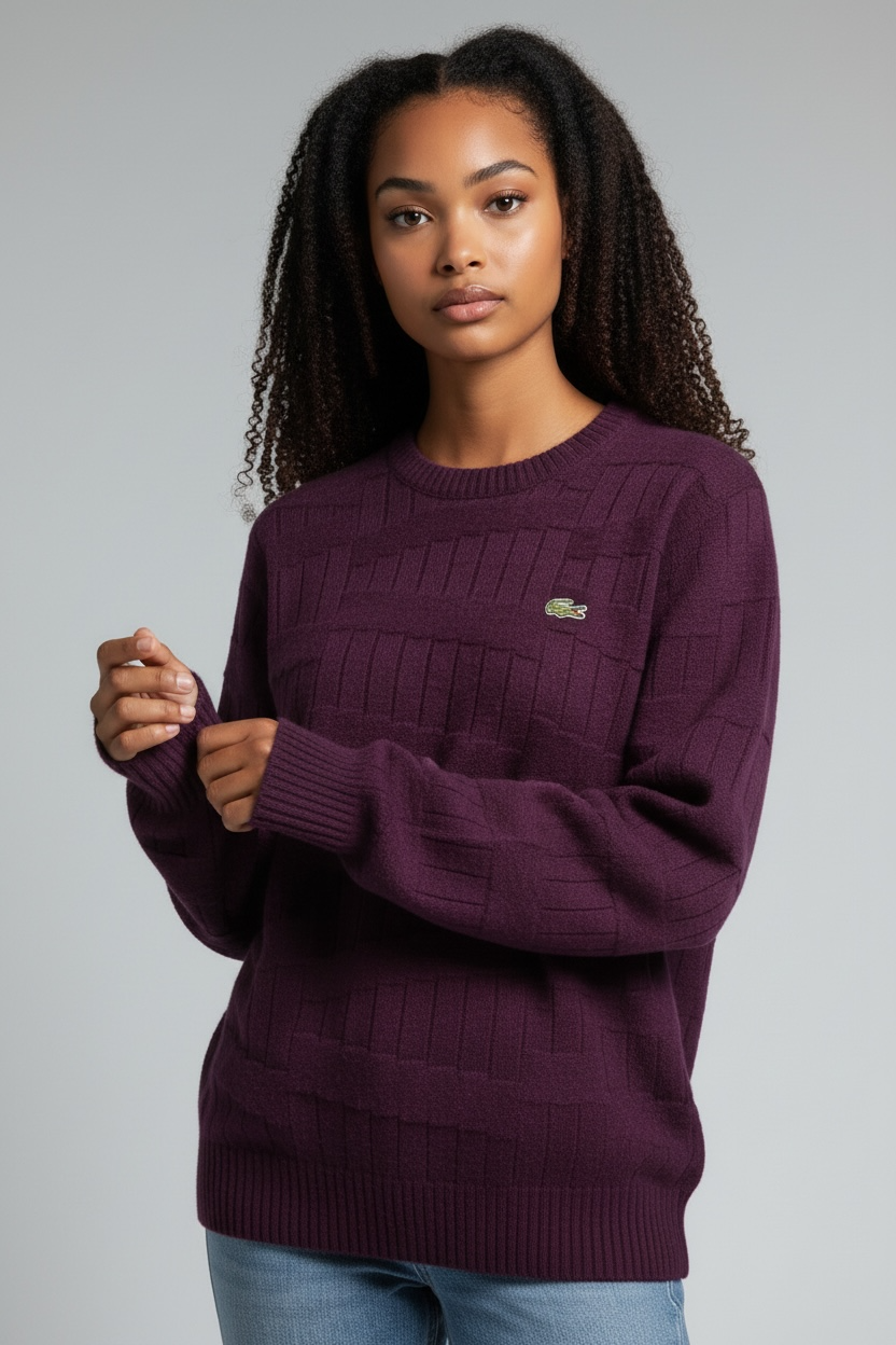 pull-violet-en-maille-structuree-lacoste