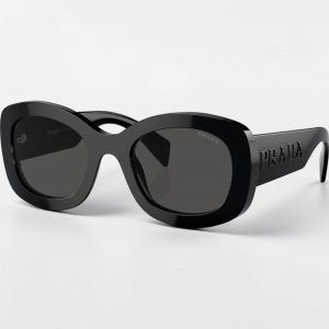 Lunettes de Soleil Noires PR A13S - Prada